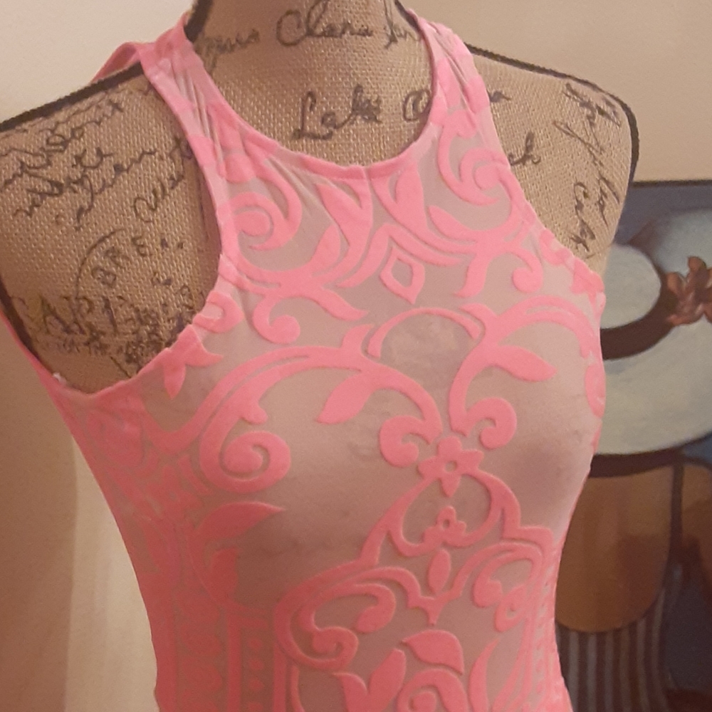 Velour Pink Romper - Picture 7 of 13
